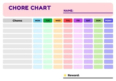 chore chart