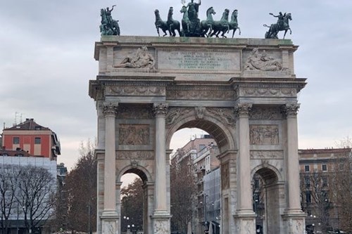 Arco della Pace in Milan