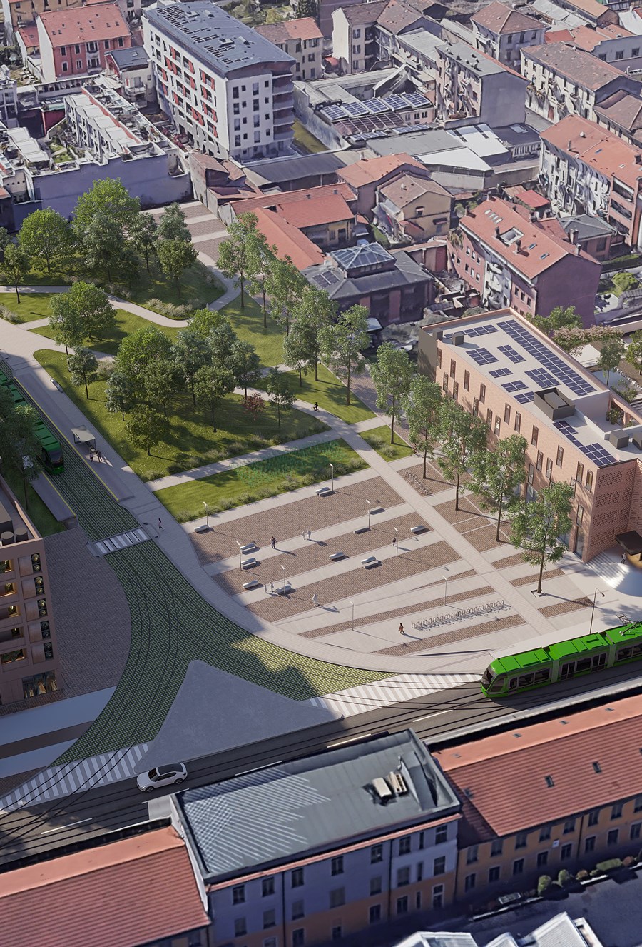 Vista Aerea ED.A Ed.B