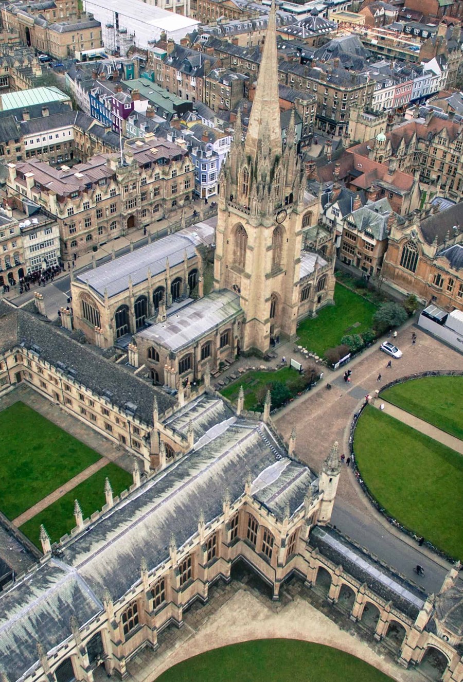 Oxford Arial View