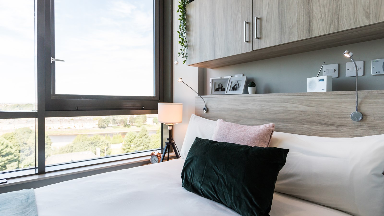 Penthouse bed in Lancaster student accommodation