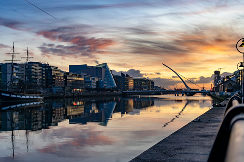 Dublin cityscape