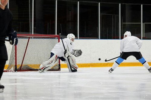 people playing ice hockey