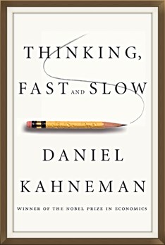 cover of Thinking Fast and Slow by Daniel Kahneman