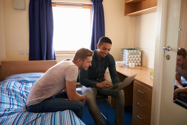 Bedroom Of Campus Accommodation